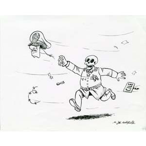 	Fine del regime di Pinochet - Il Popolo, Cartoonists  & Writers  Syndicate	